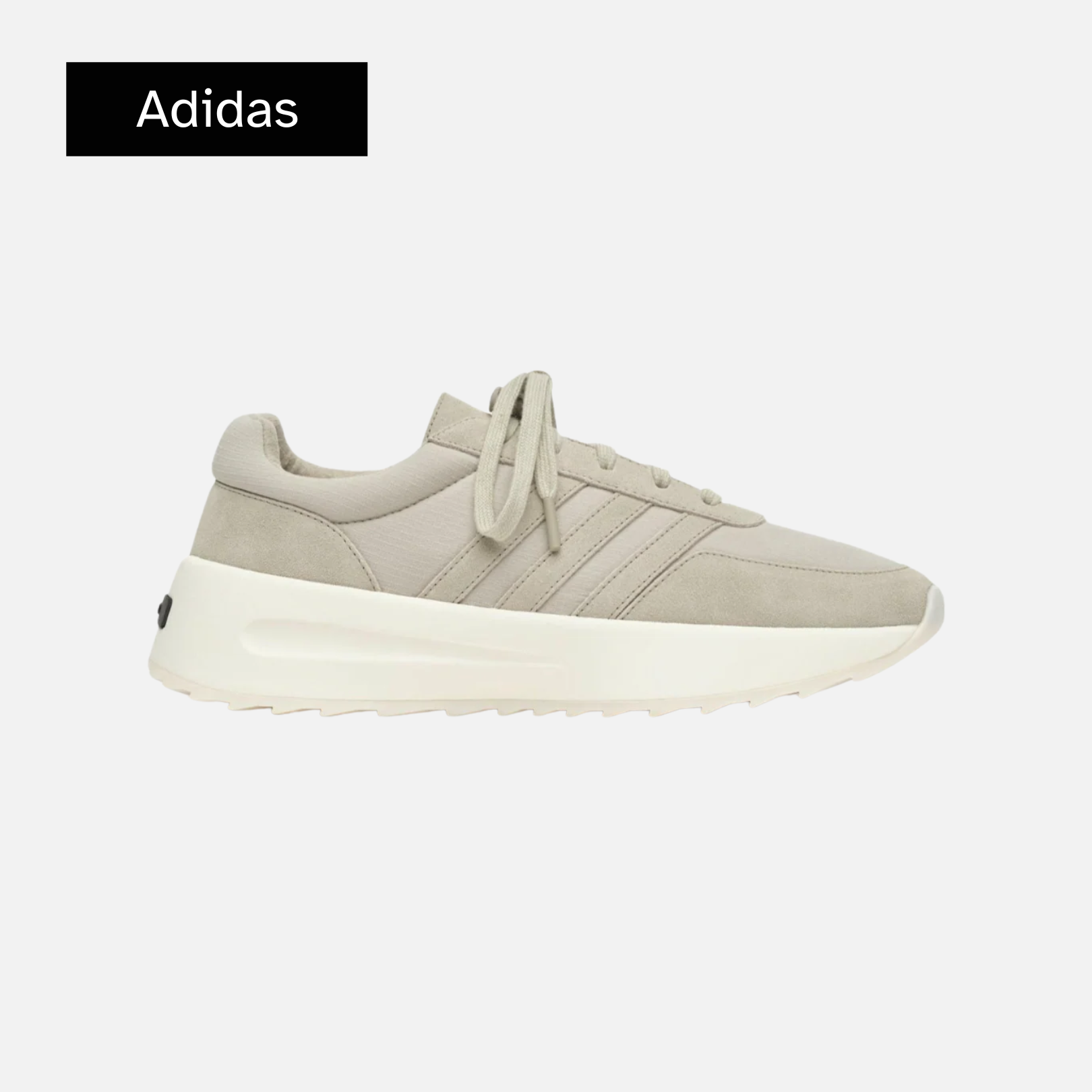 Fear of God Athletics x adidas Los Angeles Runner 'Sesame Cloud White'