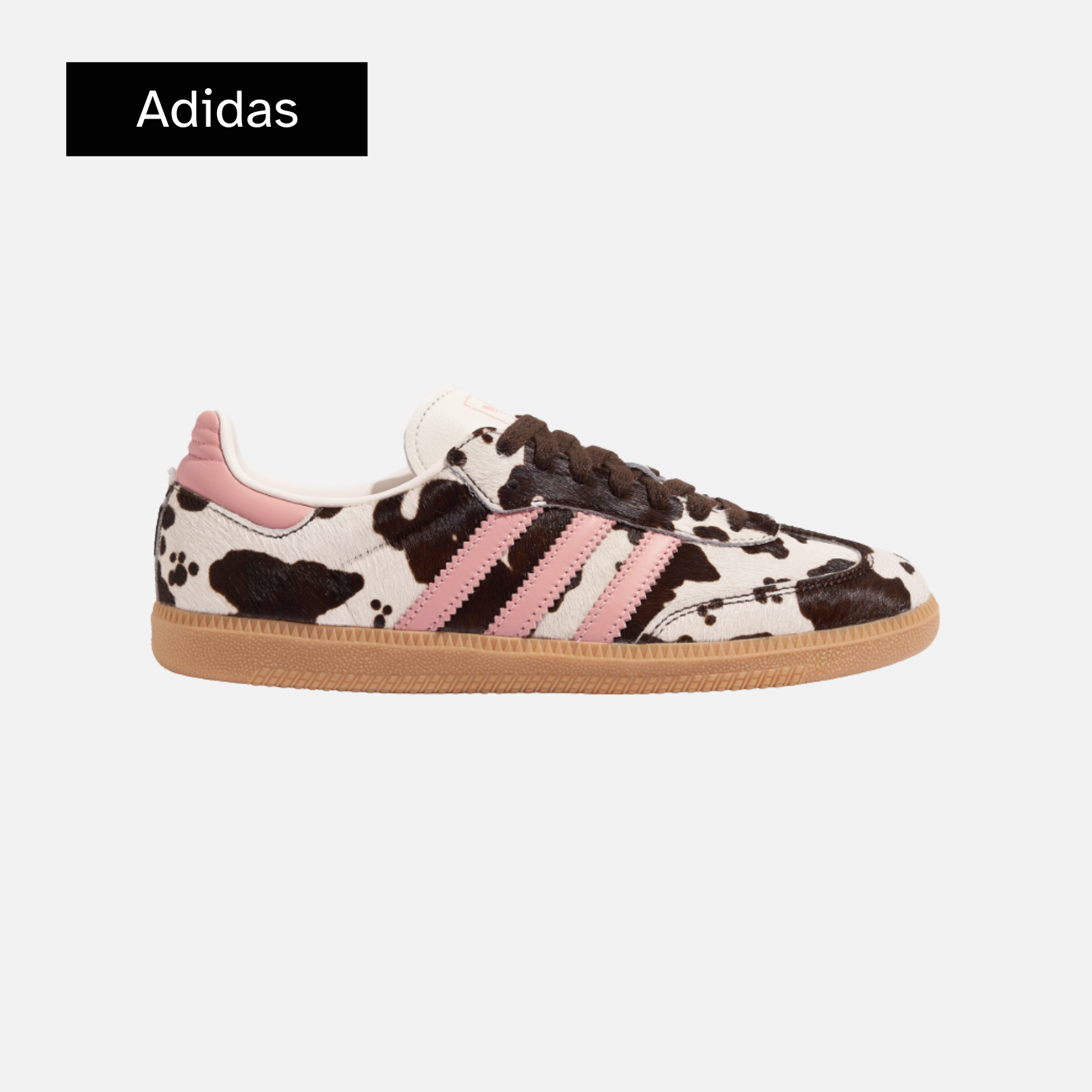 adidas Wmns Samba OG 'Cow Print White Pink'