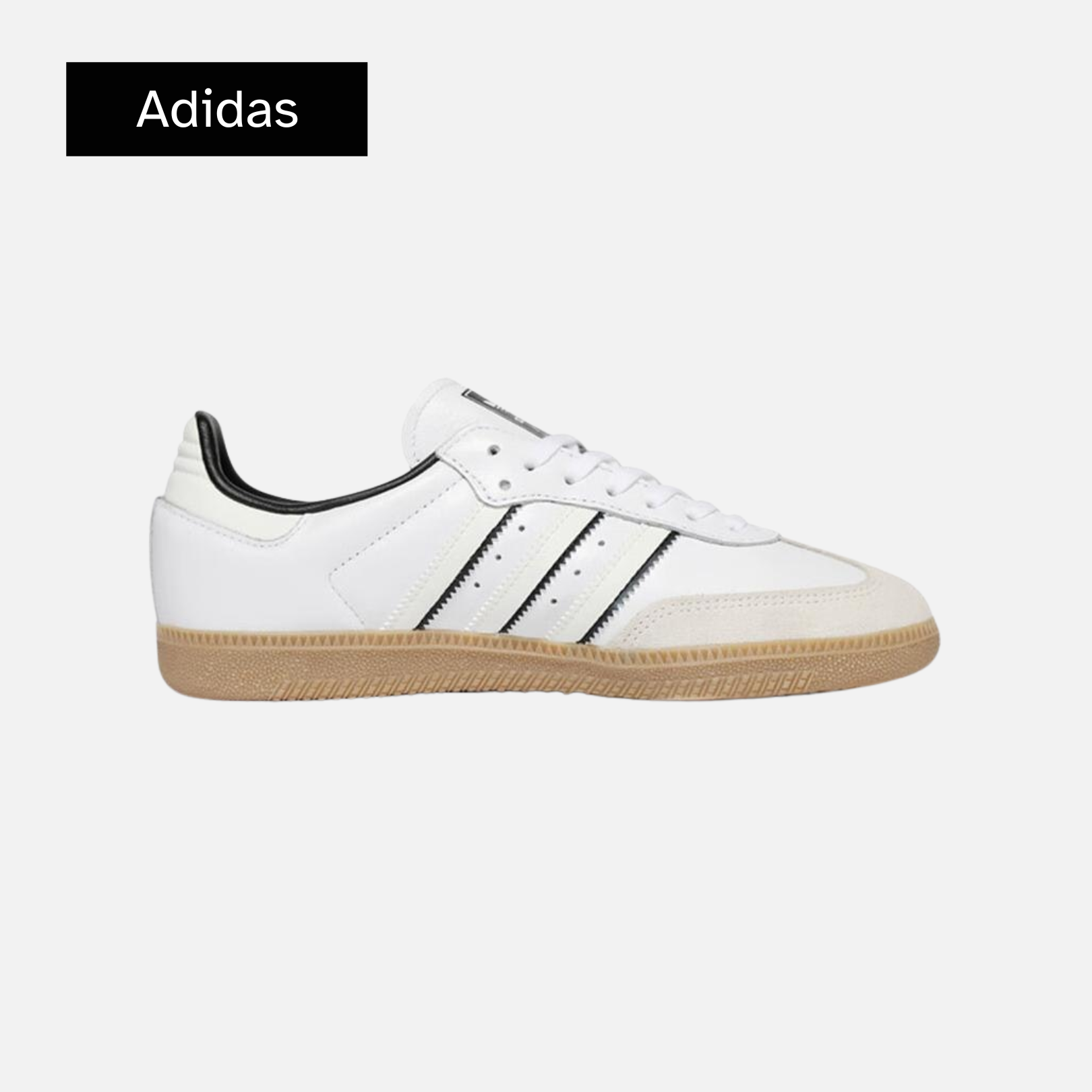 Samba OG J 'Double White Black Gum'