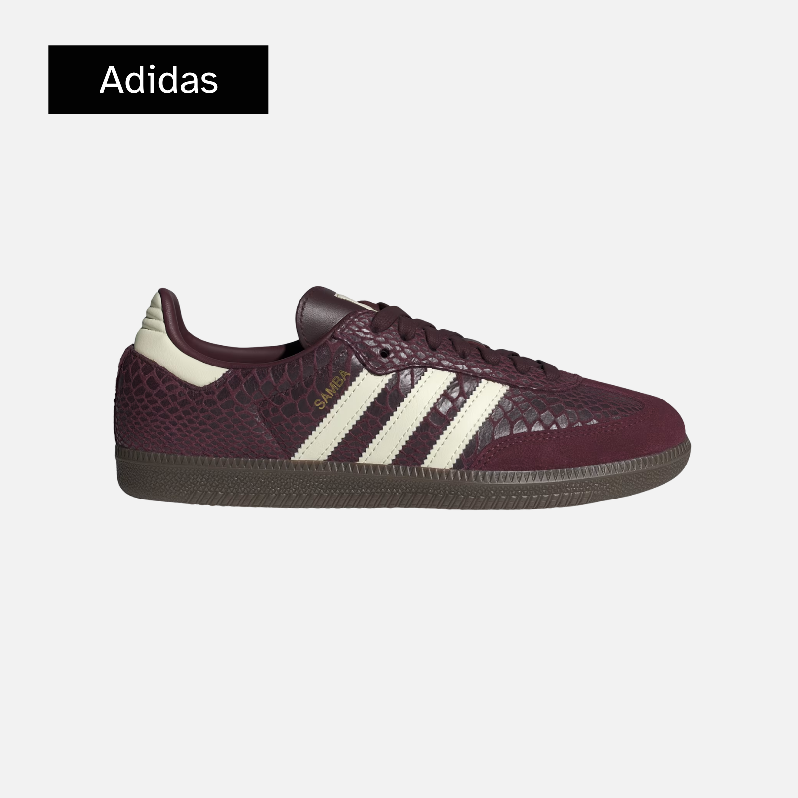 adidas Wmns Samba OG 'Maroon Cream White Gold'