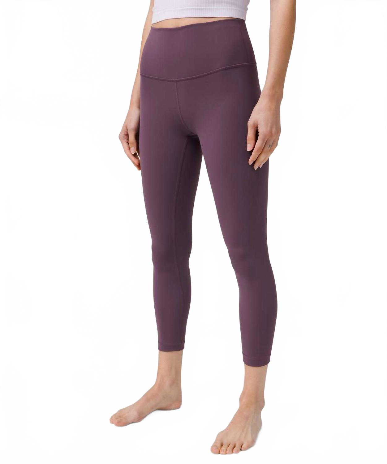 Wunder Train Ribbed High-Rise Tight In Grape Thistle