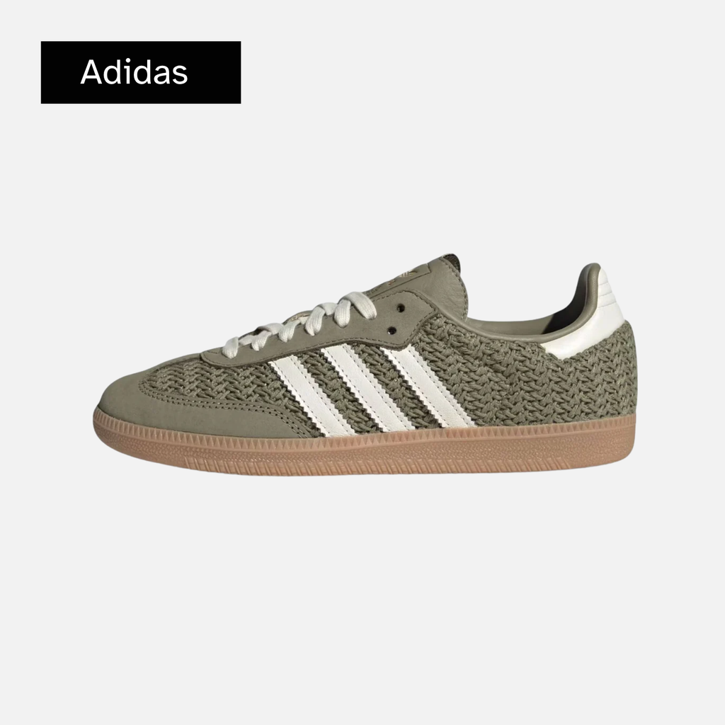 Adidas Wmns Samba OG 'Knit Pack - Orbit Green'