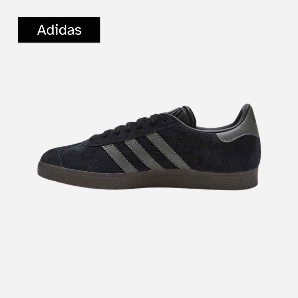 Adidas Gazelle 'Black Gold Metallic Gum'
