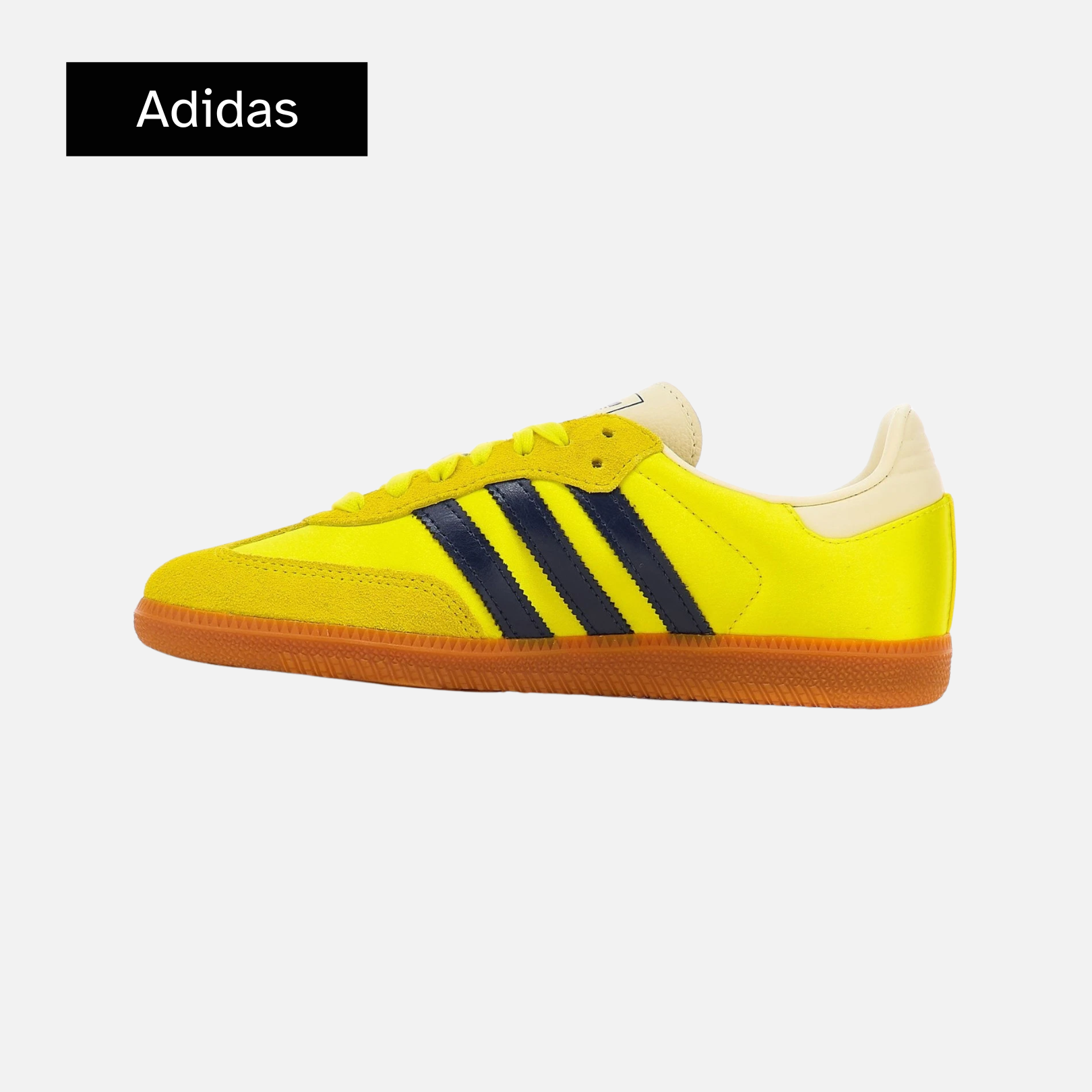 Wmns Samba OG 'Shock Yellow Night Indigo'