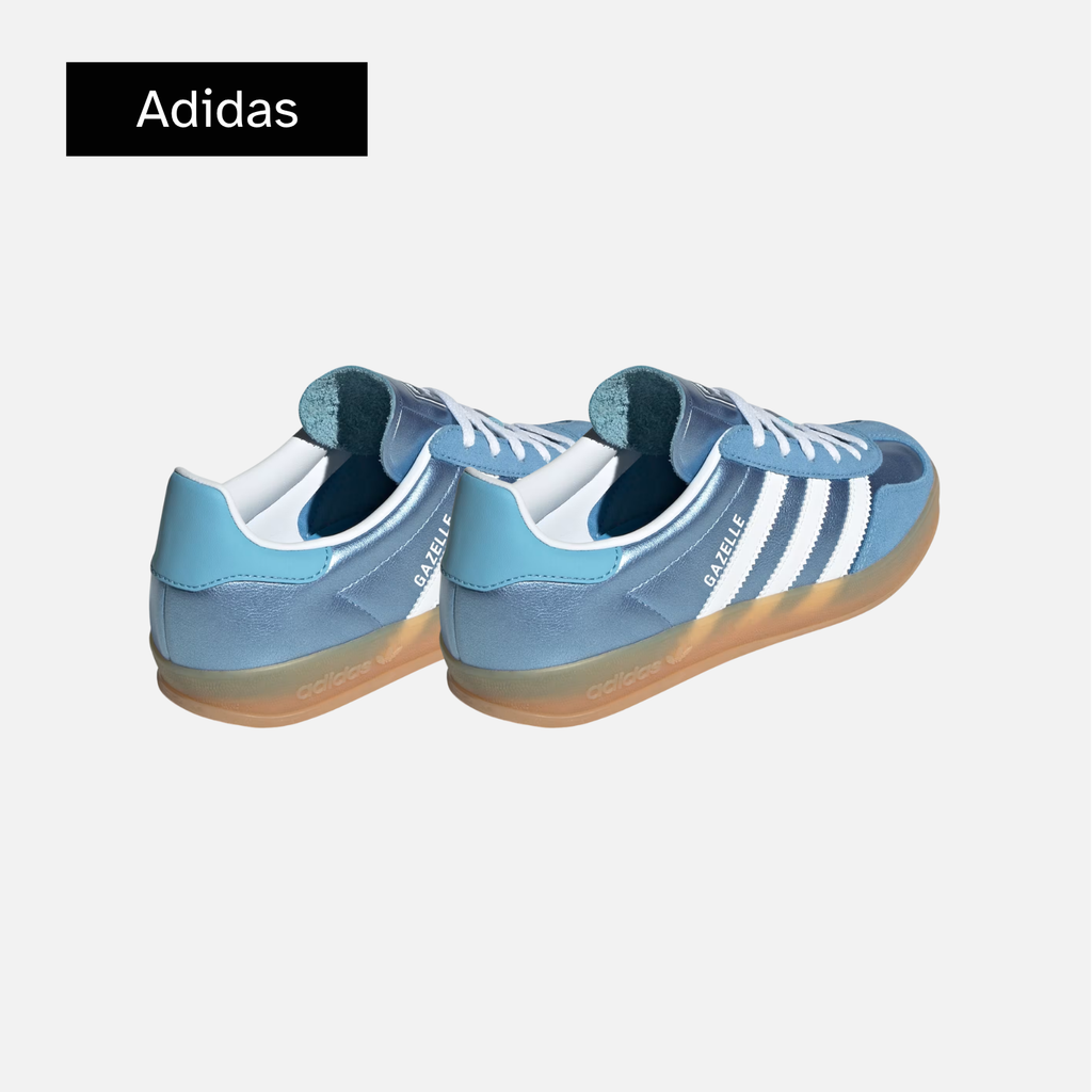 Wmns Gazelle Indoor 'Blue Metallic Gum'