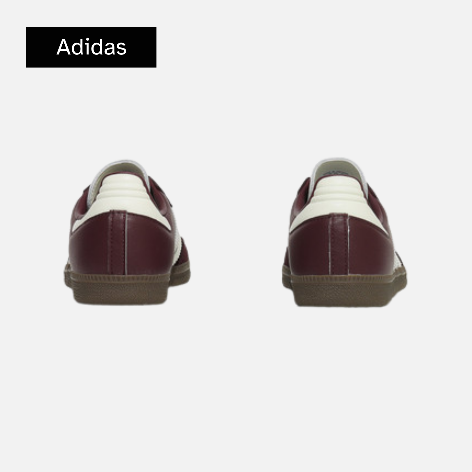 adidas Wmns Samba OG 'Maroon Off White Gum'