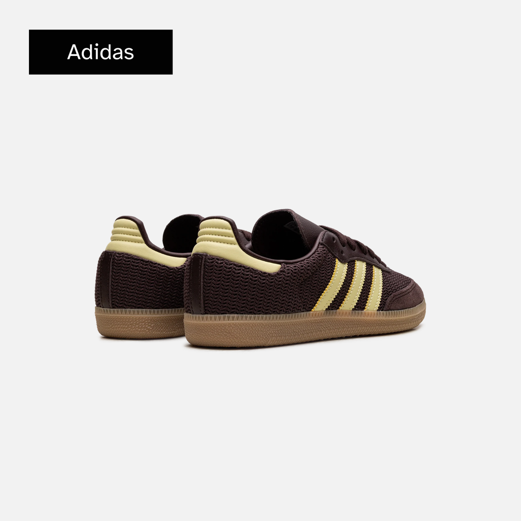 Adidas Wmns Samba OG 'Shadow Brown Powder Yellow'