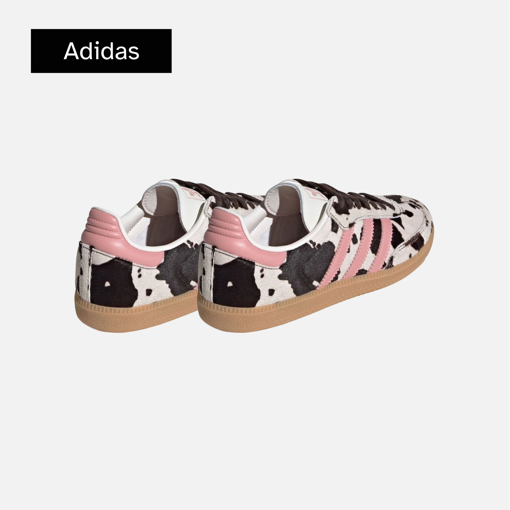 adidas Wmns Samba OG 'Cow Print White Pink'