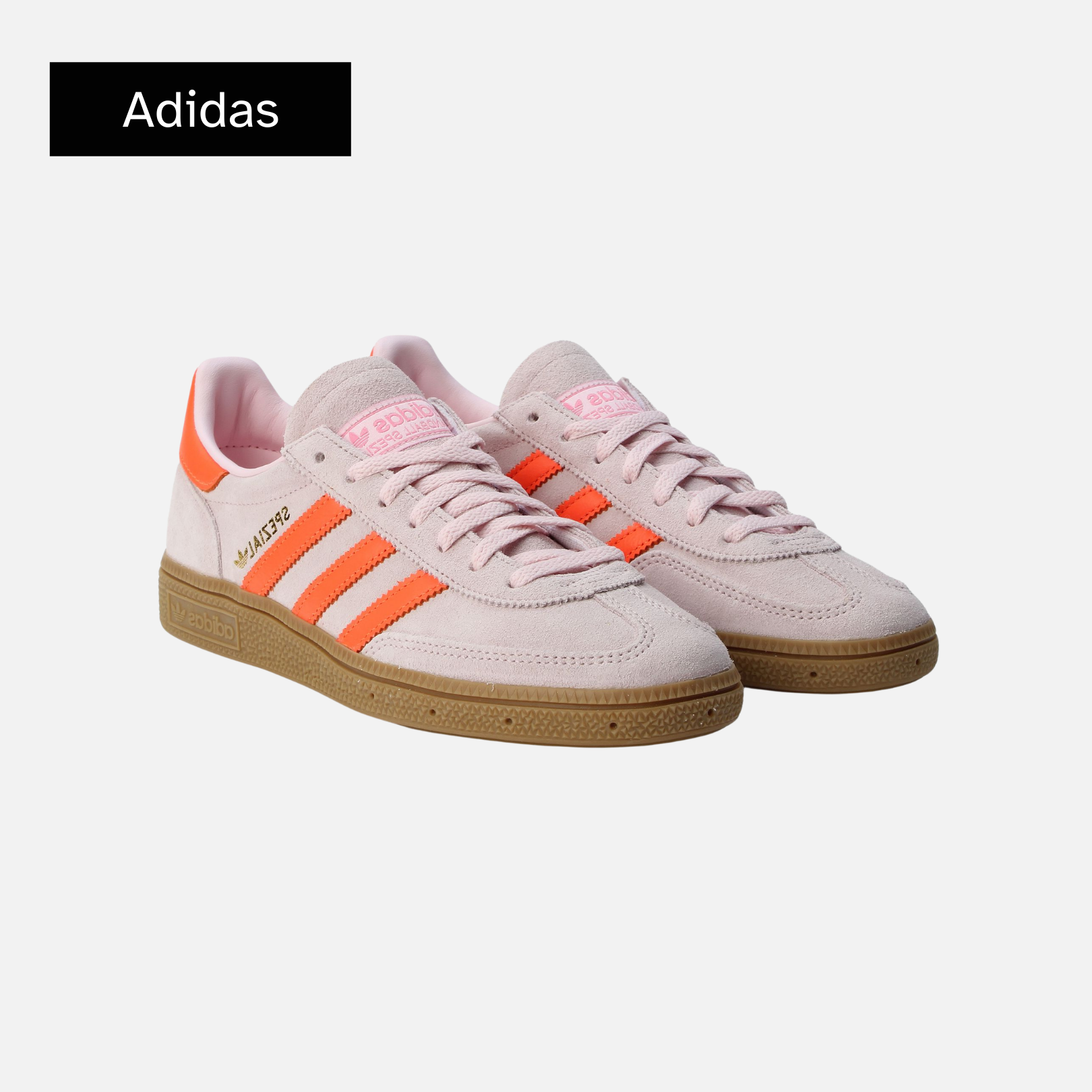 Adidas Wmns Handball Spezial 'Clear Pink Solar Orange'
