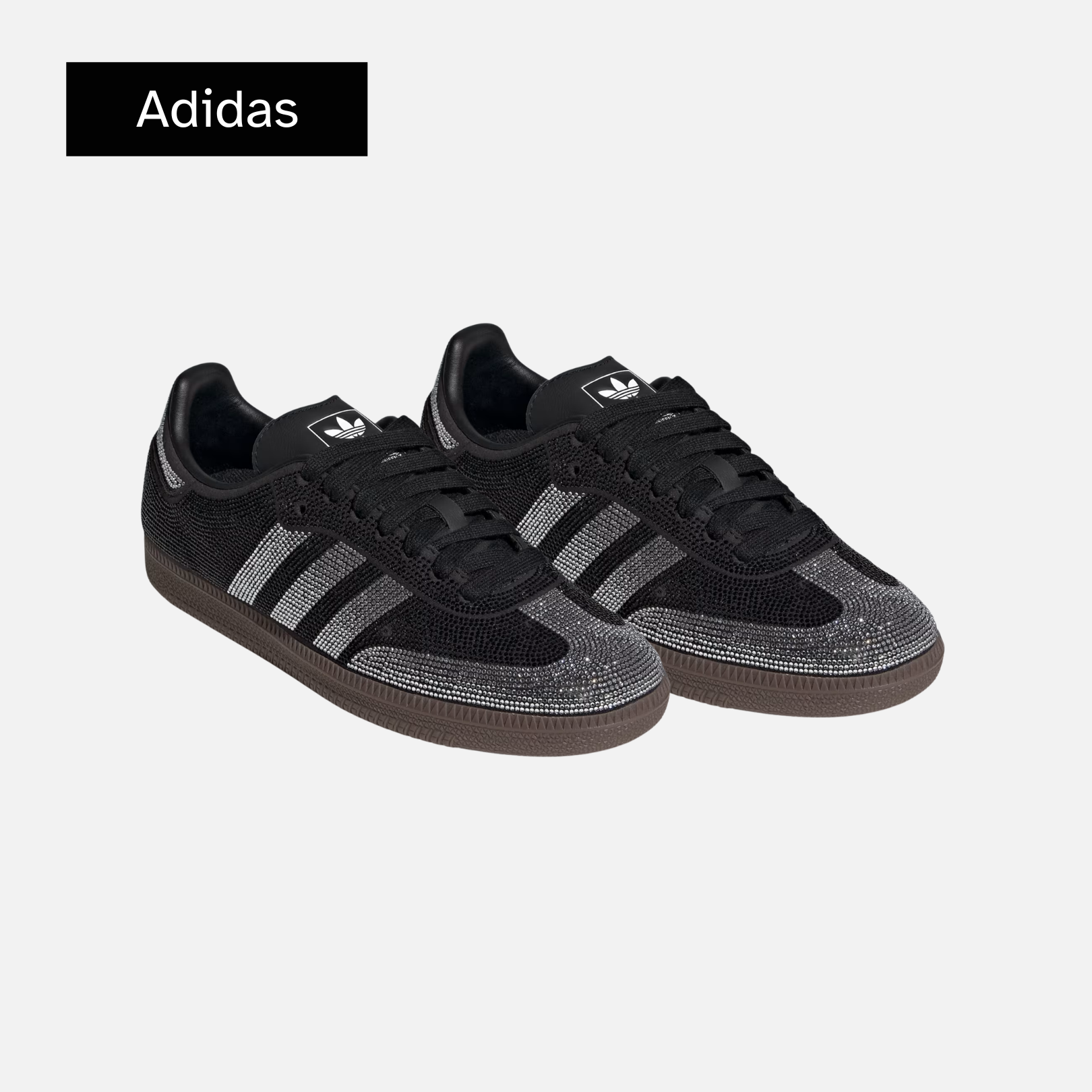 adidas Wmns Samba OG 'Black Silver Rhinestones'