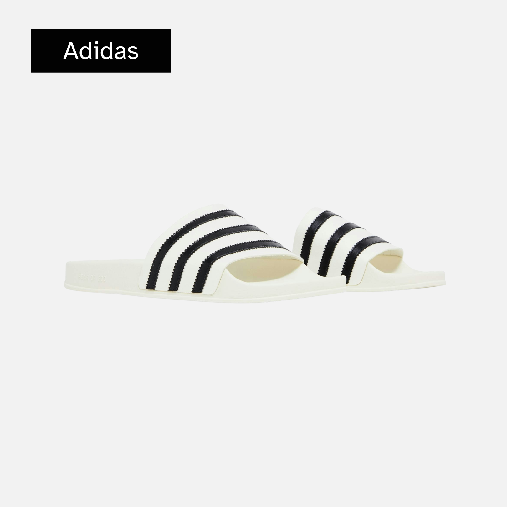 Fear of God Athletics x Adilette Slide 'Cream White'