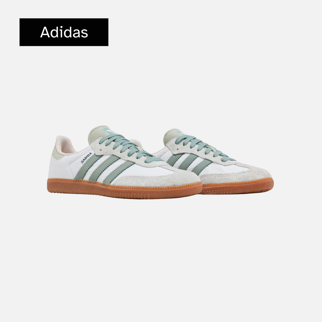 Wmns Samba OG 'White Silver Green'
