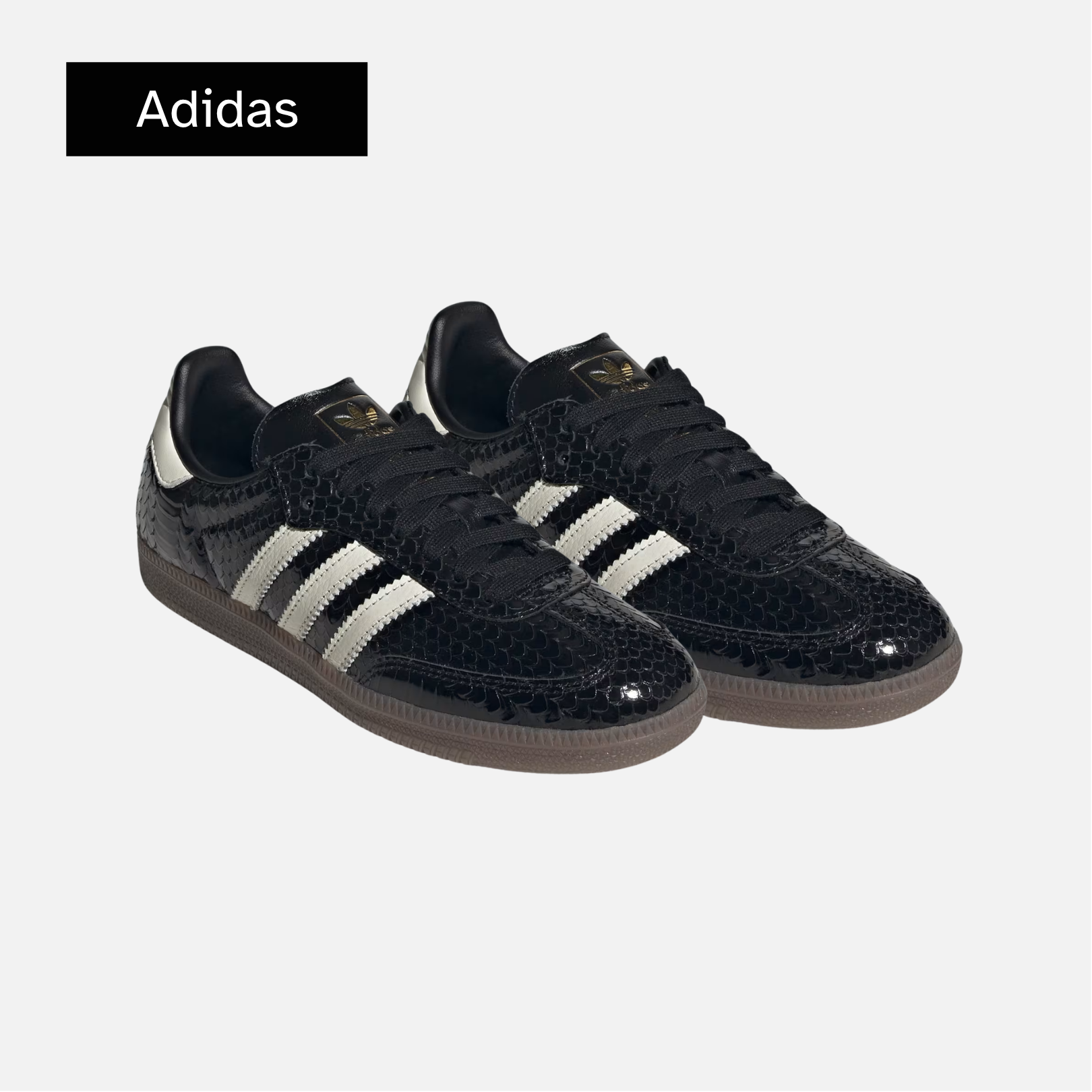 Adidas Wmns Samba OG 'Core Black Off White Gum'