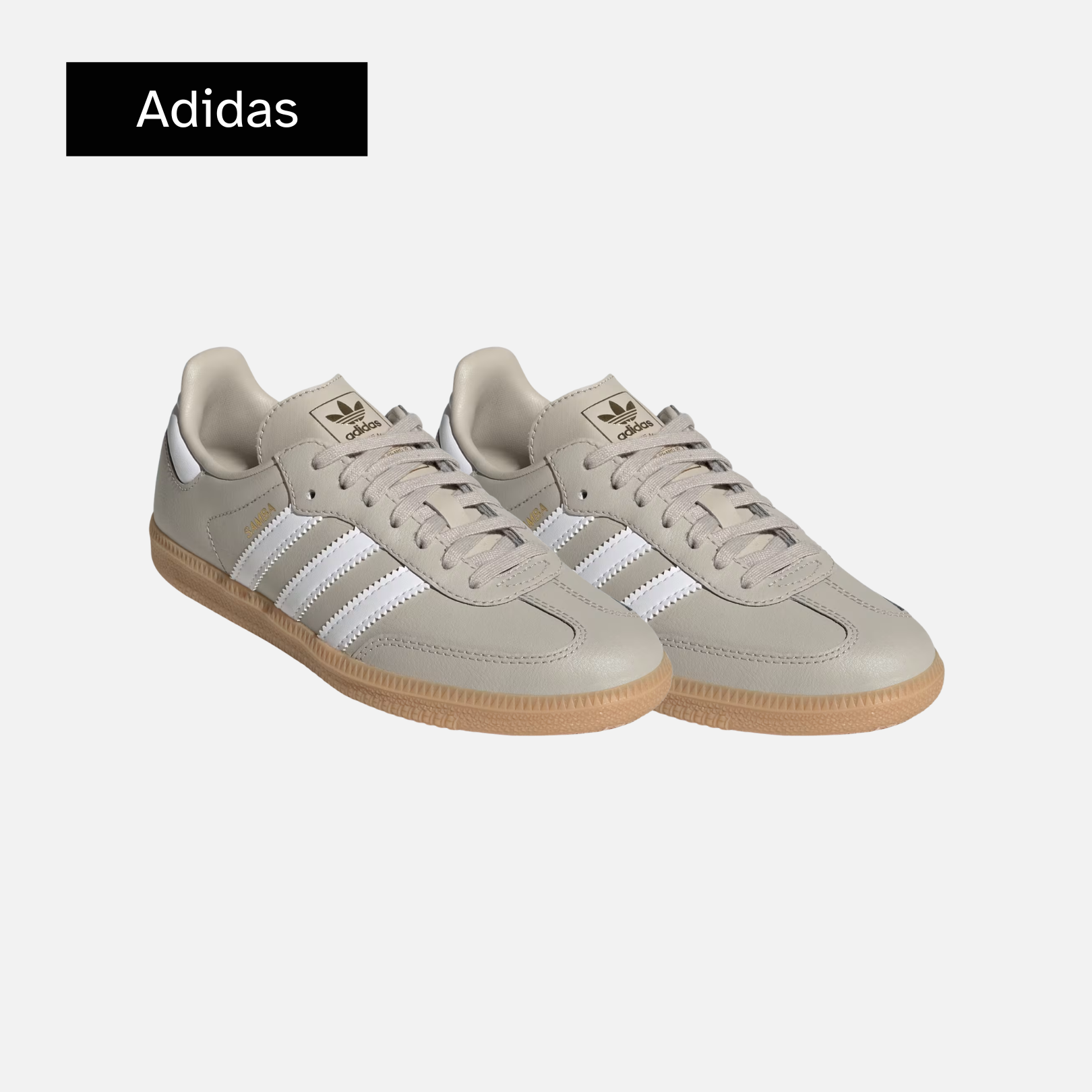 adidas Samba OG Beige Cloud White Gum (GS)