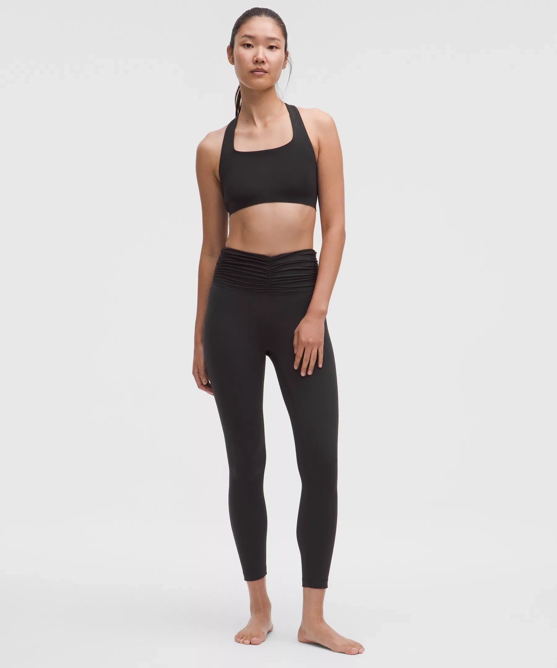 All it Takes Ruched-Waist Tight 25"