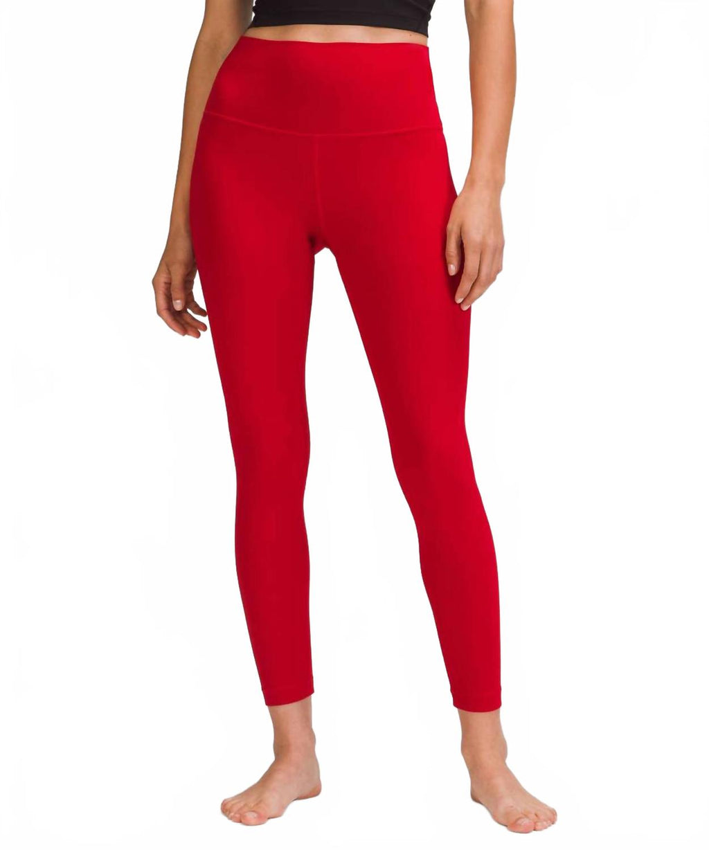 Align High-Rise Pant In Red