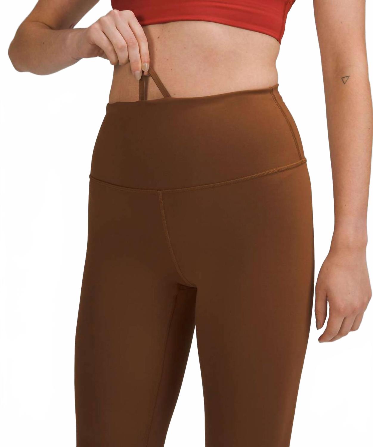 Wunder Train High-Rise Tight In Roasted Brown