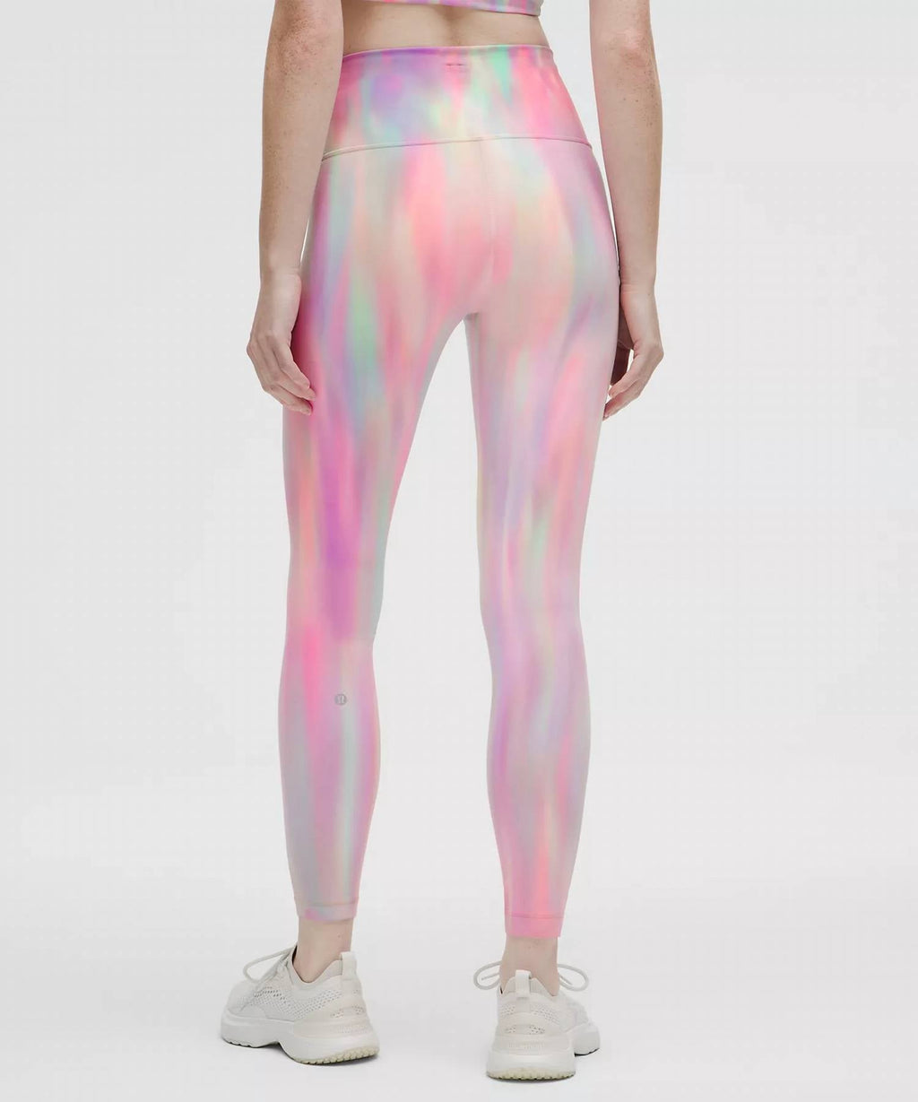 Wunder Train High Rise Tight In Psychedelic Wash Multi