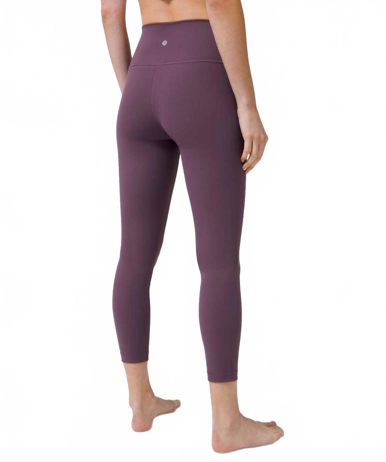 Wunder Train Ribbed High-Rise Tight In Grape Thistle
