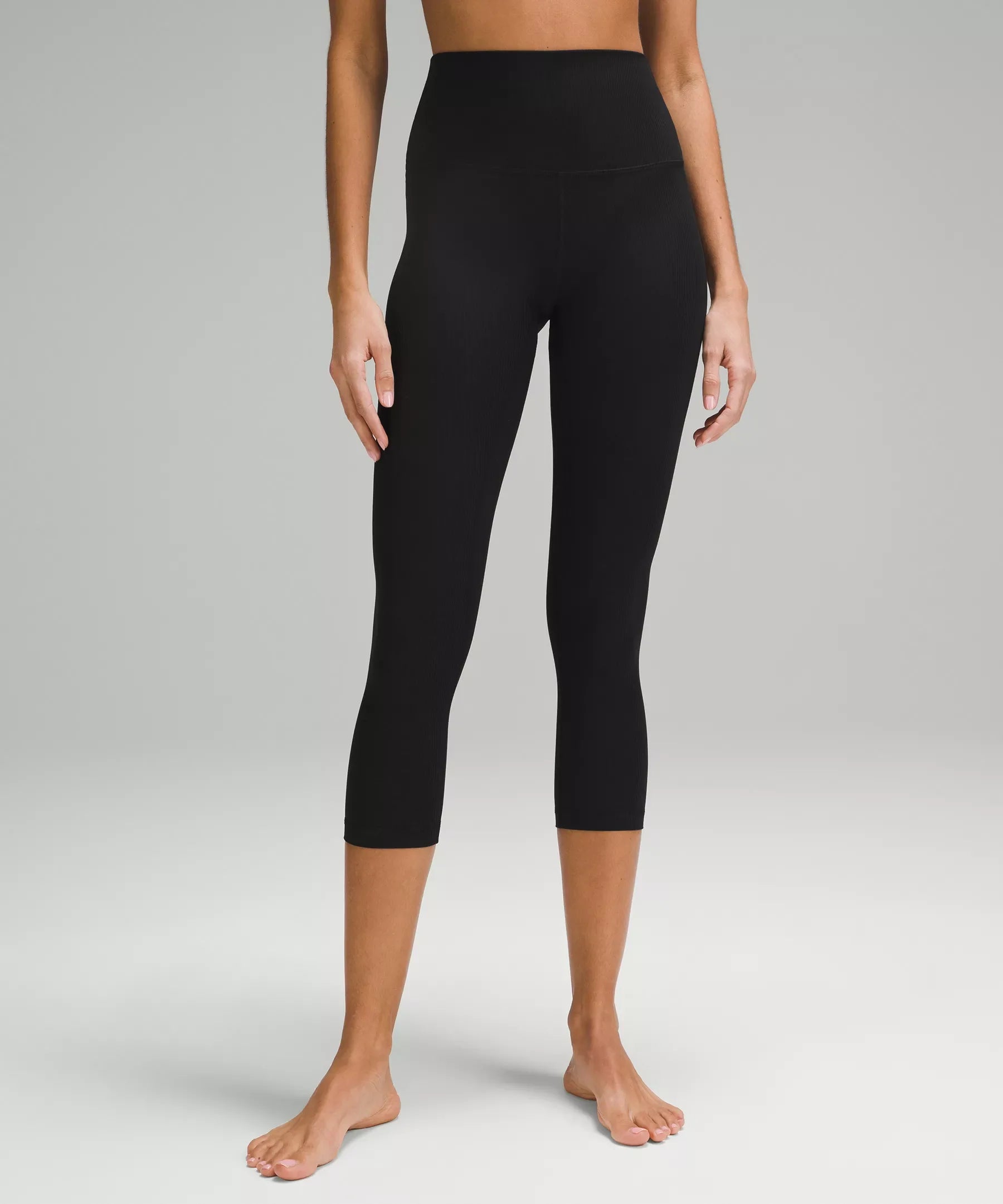 Align High-Rise Ribbed Crop 23"