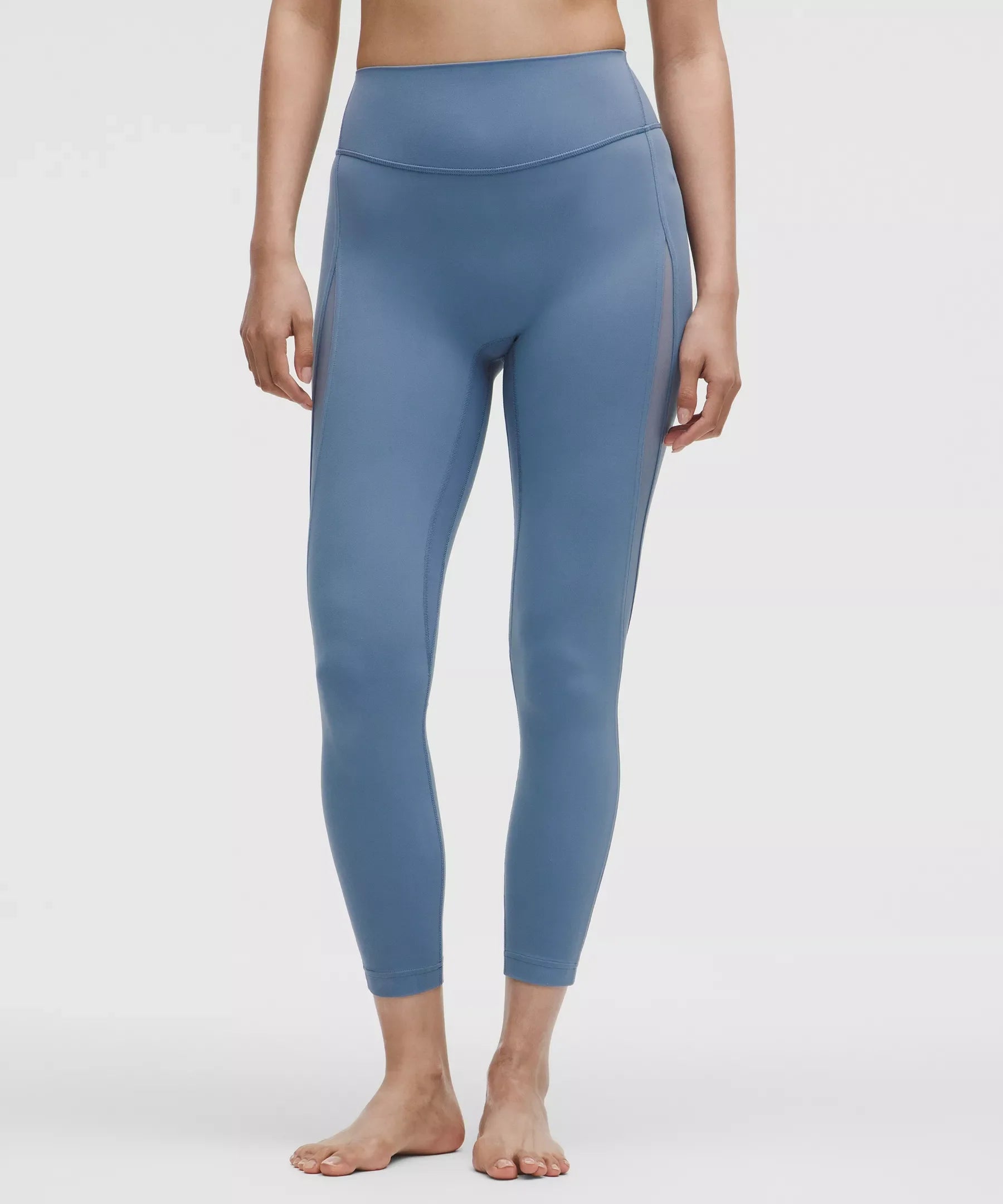 Nulu High-Rise Mesh-Panel Tight 25"