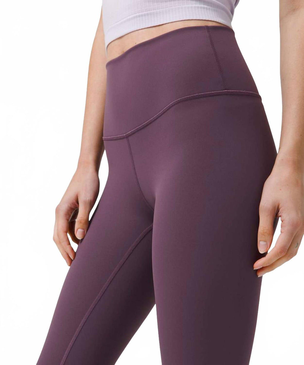 Wunder Train Ribbed High-Rise Tight In Grape Thistle