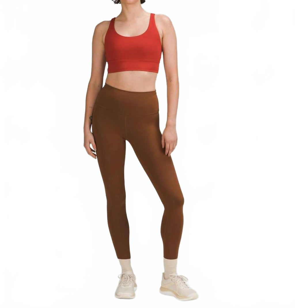 Wunder Train High-Rise Tight In Roasted Brown