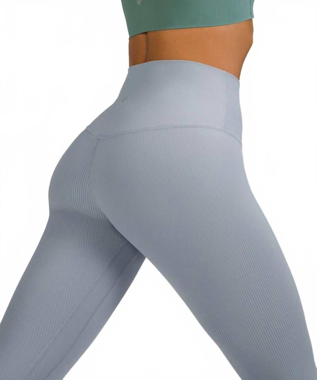 Align Ribbed High-Rise Pant In Belgian Blue