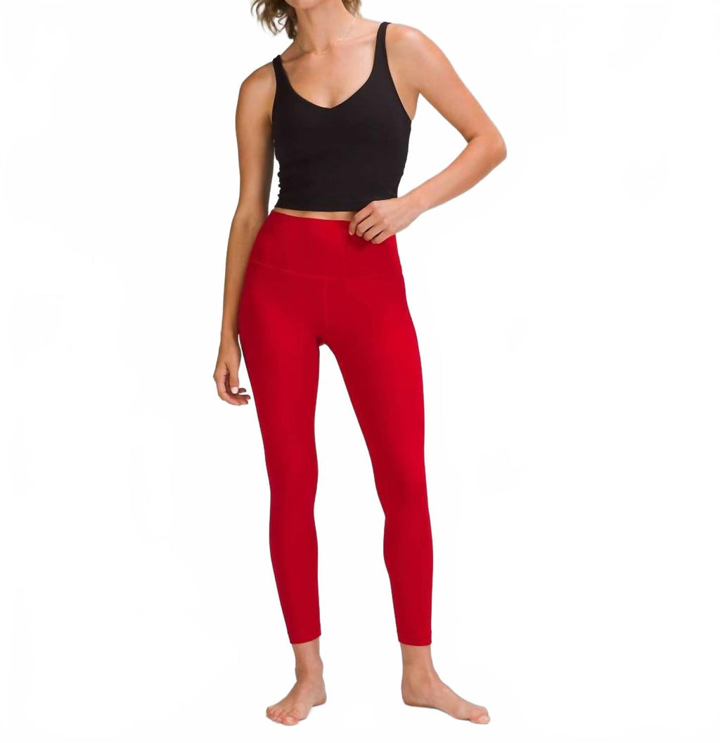Align High-Rise Pant In Red
