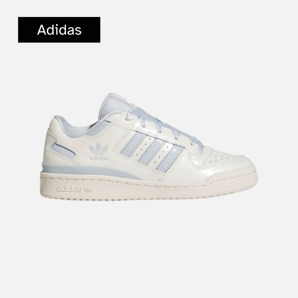 Adidas Wmns Forum Low CL 'Off White Halo Blue Patent'